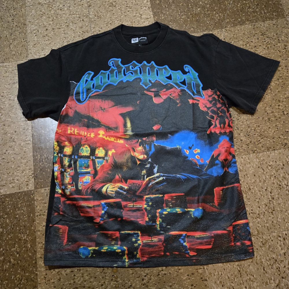 Black Graphic Tee
